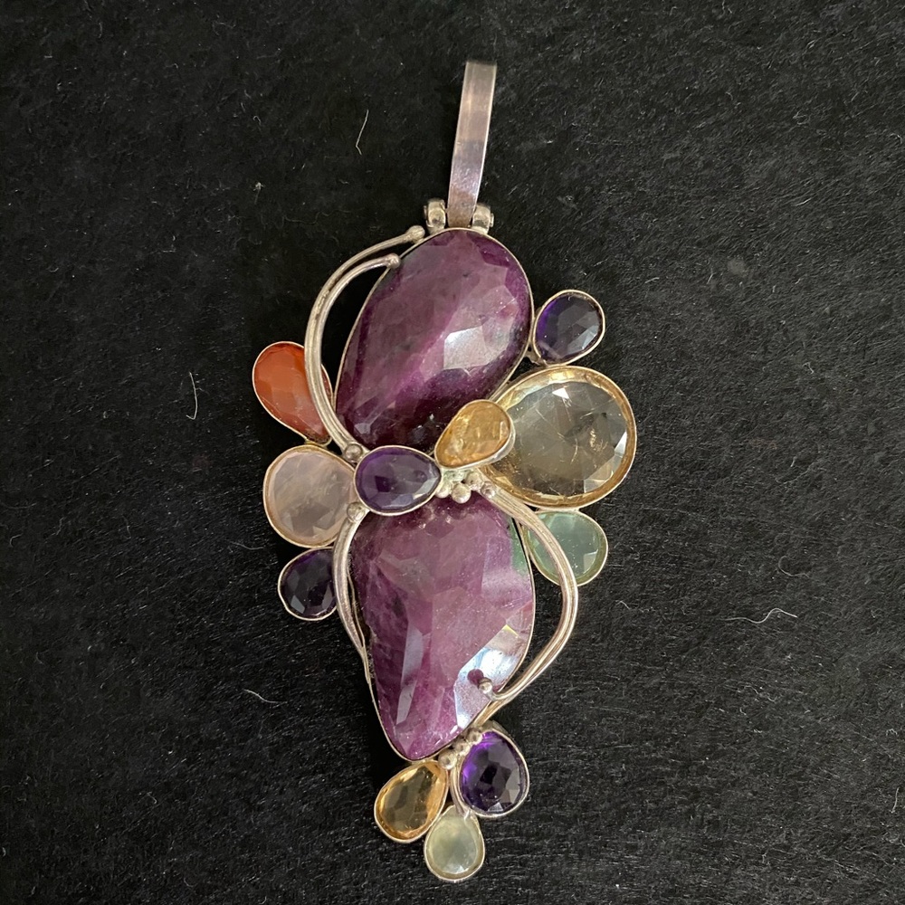 Vintage Silver Necklace Pendant